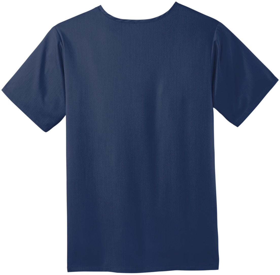 no-logo WonderWink Men's Premiere Flex V-Neck Top-Regular-Wonderwink-Thread Logic