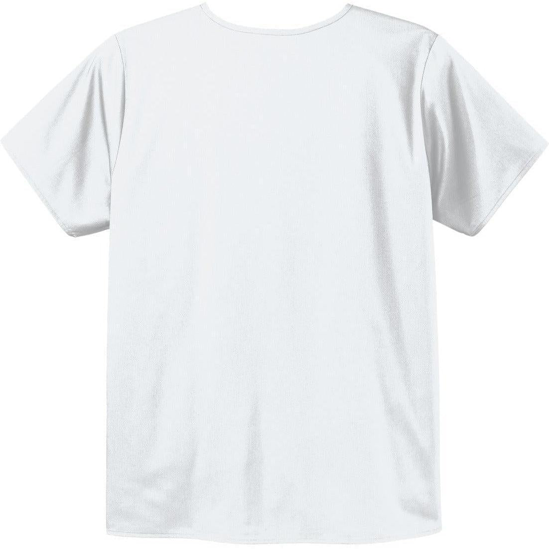 no-logo WonderWink Unisex WorkFlex Chest Pocket V-Neck Top-Regular-Wonderwink-Thread Logic