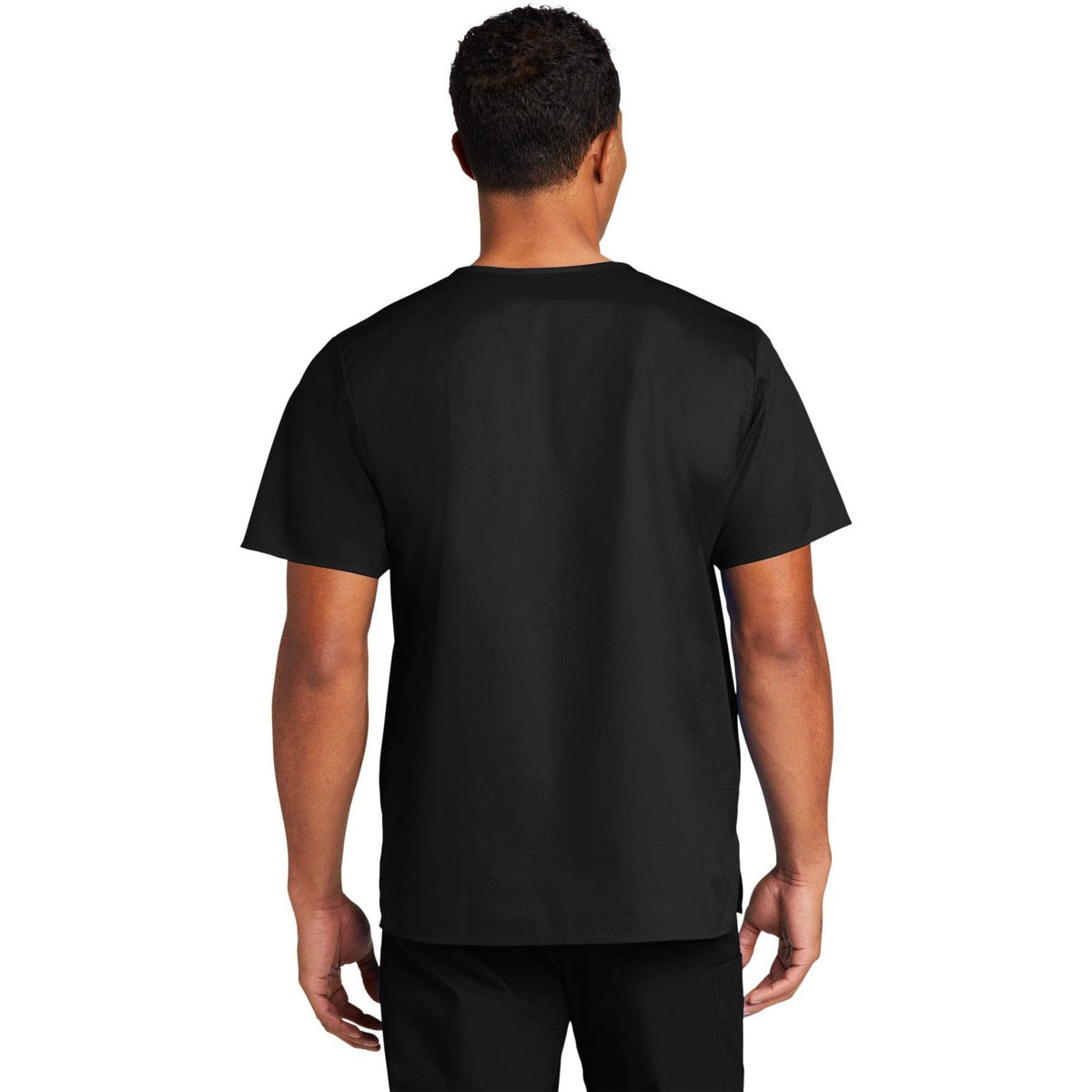 no-logo WonderWink Unisex WorkFlex Chest Pocket V-Neck Top-Regular-Wonderwink-Thread Logic