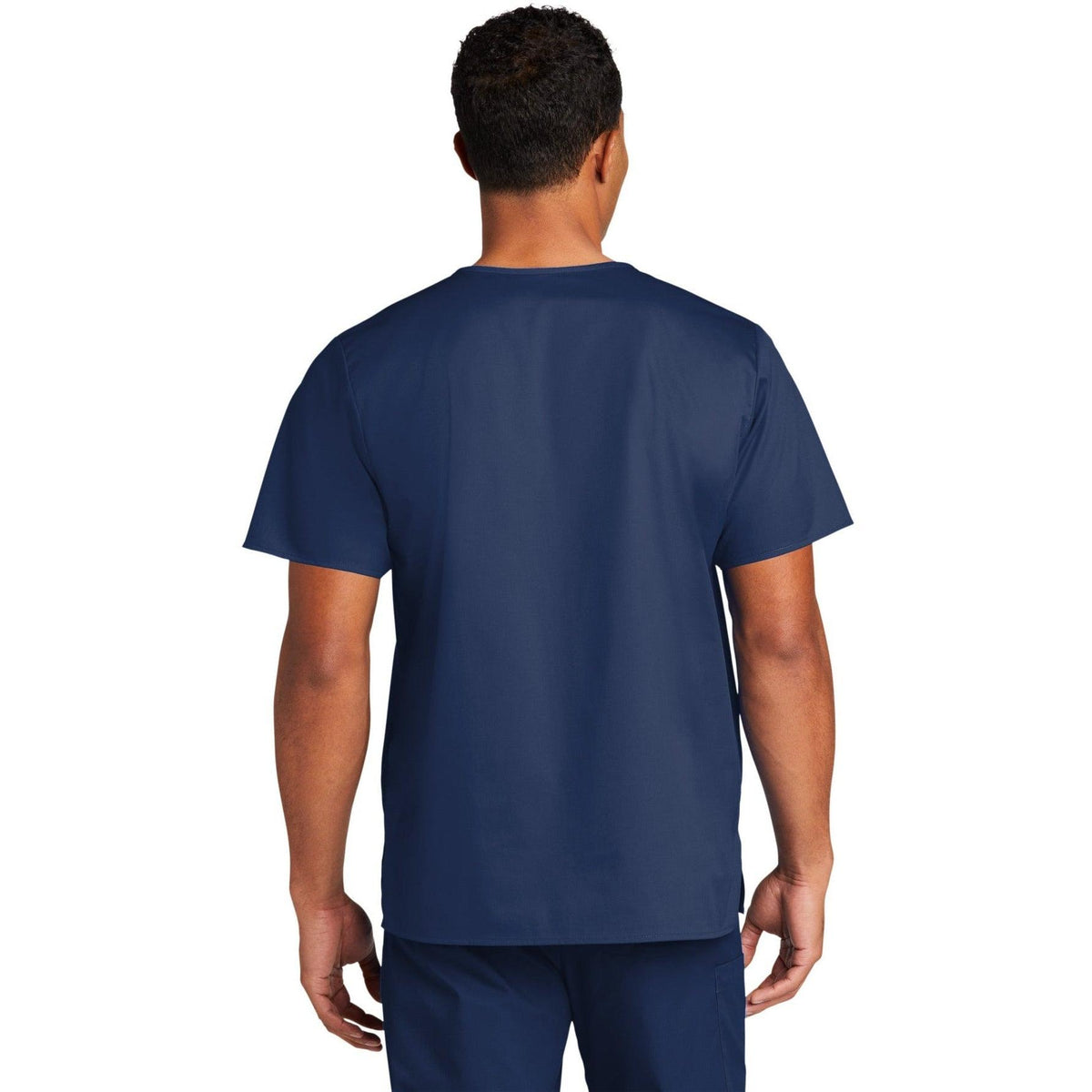 no-logo WonderWink Unisex WorkFlex Chest Pocket V-Neck Top-Regular-Wonderwink-Thread Logic