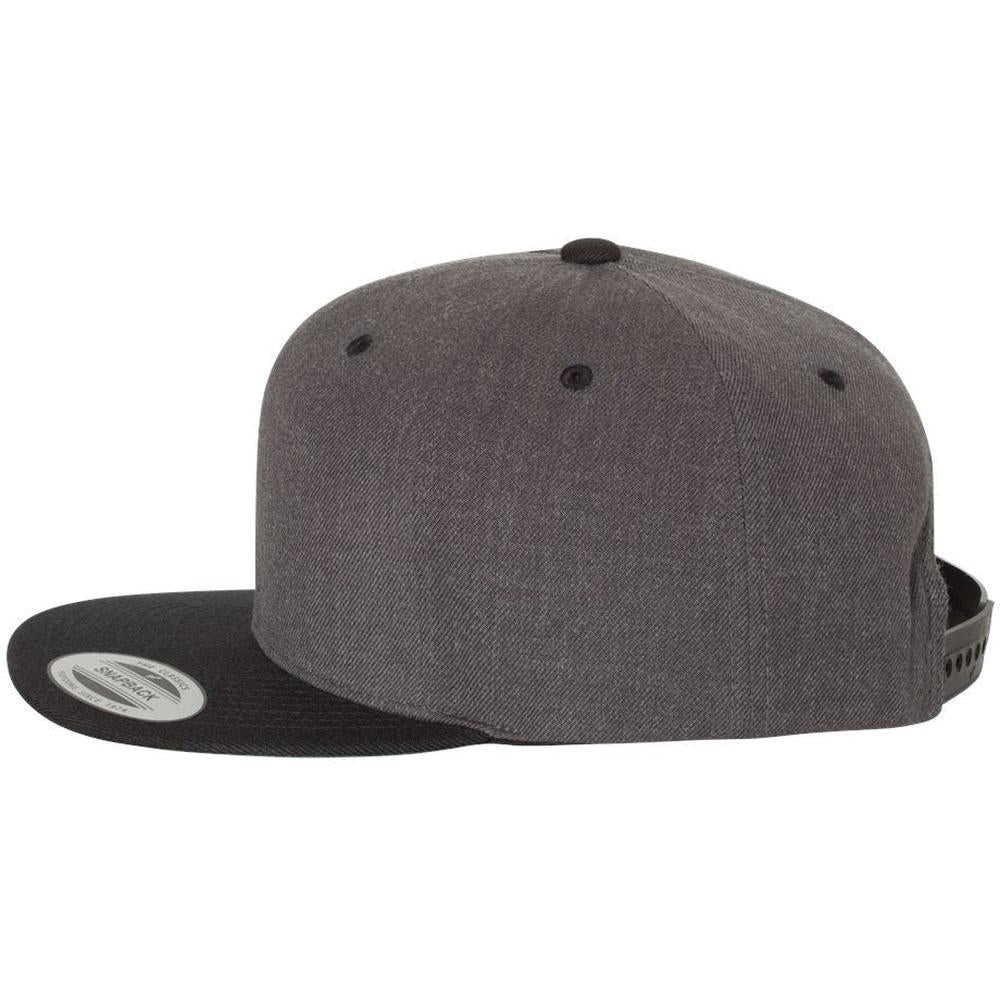 no-logo YP Classics Flat Bill Snapback Cap-Headwear-YP Classics-Thread Logic