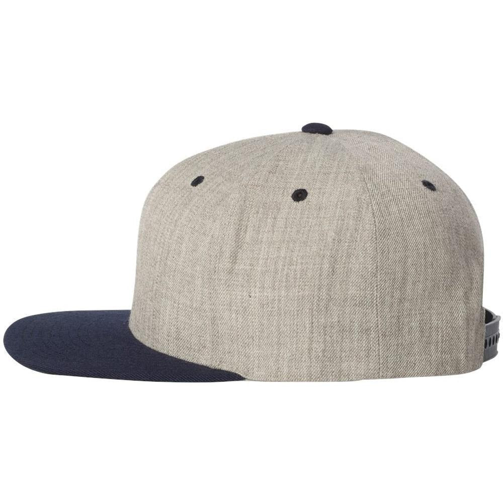 no-logo YP Classics Flat Bill Snapback Cap-Headwear-YP Classics-Thread Logic