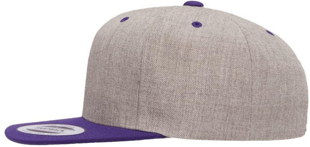 no-logo YP Classics Flat Bill Snapback Cap-Headwear-YP Classics-Thread Logic