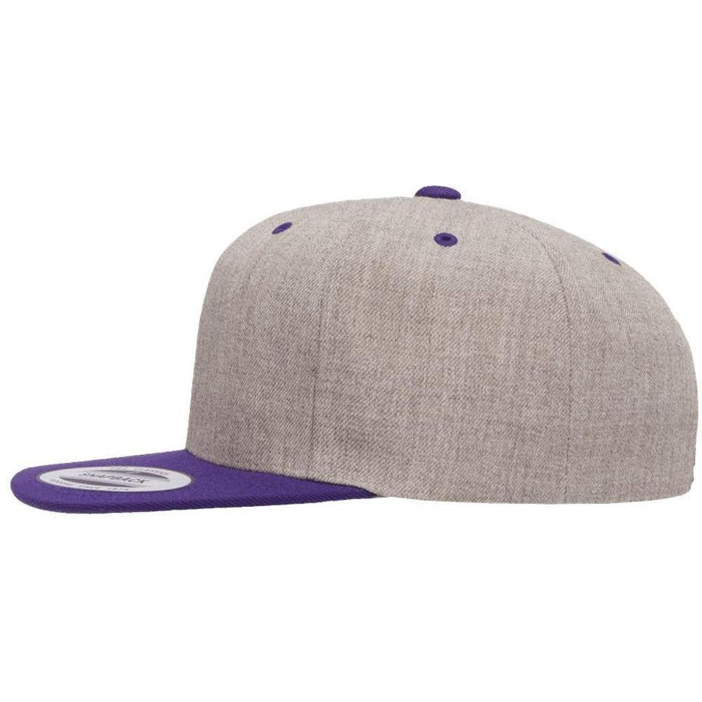 no-logo YP Classics Flat Bill Snapback Cap-Headwear-YP Classics-Thread Logic