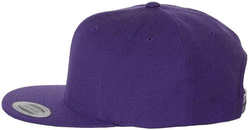 no-logo YP Classics Flat Bill Snapback Cap-Headwear-YP Classics-Thread Logic