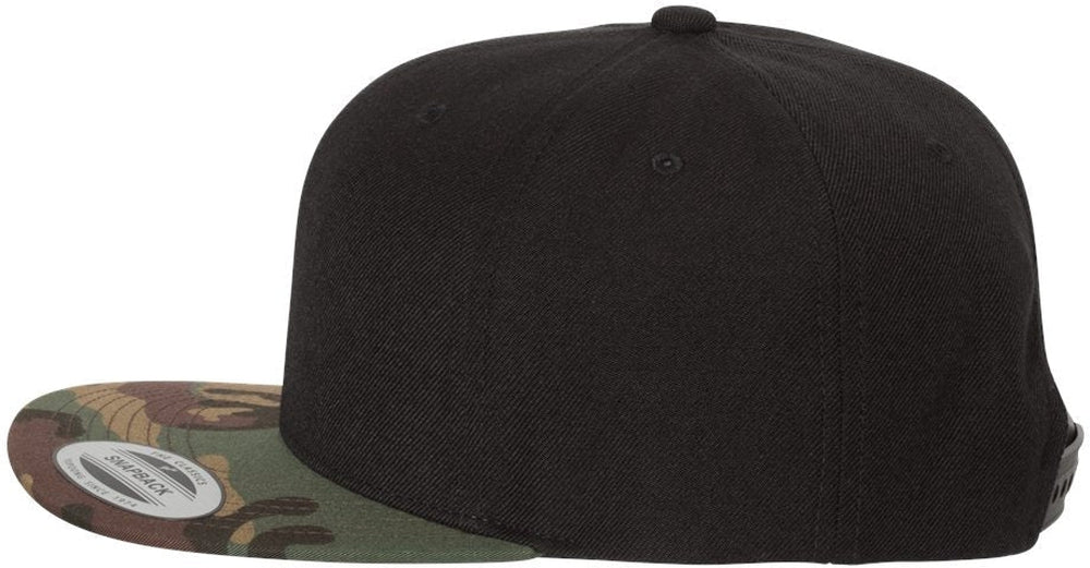 no-logo YP Classics Flat Bill Snapback Cap-Headwear-YP Classics-Thread Logic
