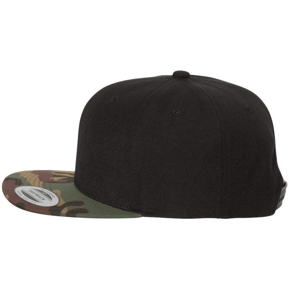 no-logo YP Classics Flat Bill Snapback Cap-Headwear-YP Classics-Thread Logic