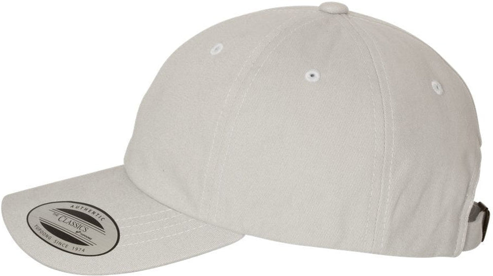 no-logo YP Classics Peached Twill Dad's Cap-Headwear-YP Classics-Thread Logic