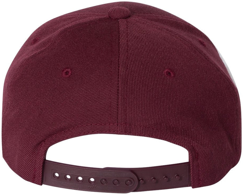 no-logo YP Classics Premium Curved Visor Snapback Cap-Headwear-YP Classics-Thread Logic