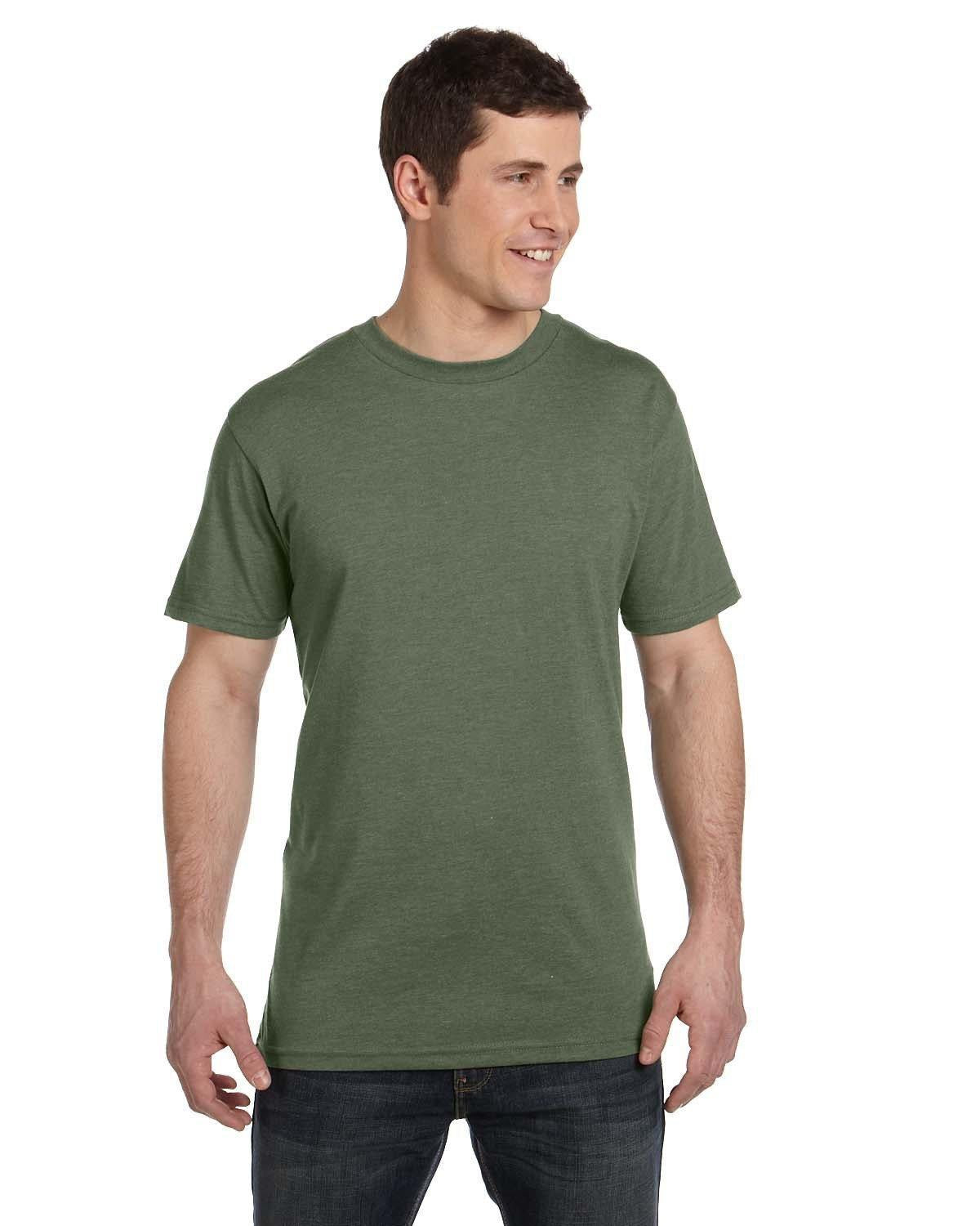 econscious 4.25 oz. Blended Eco T-Shirt-Men's T Shirts-econscious-Asparagus-S-Thread Logic