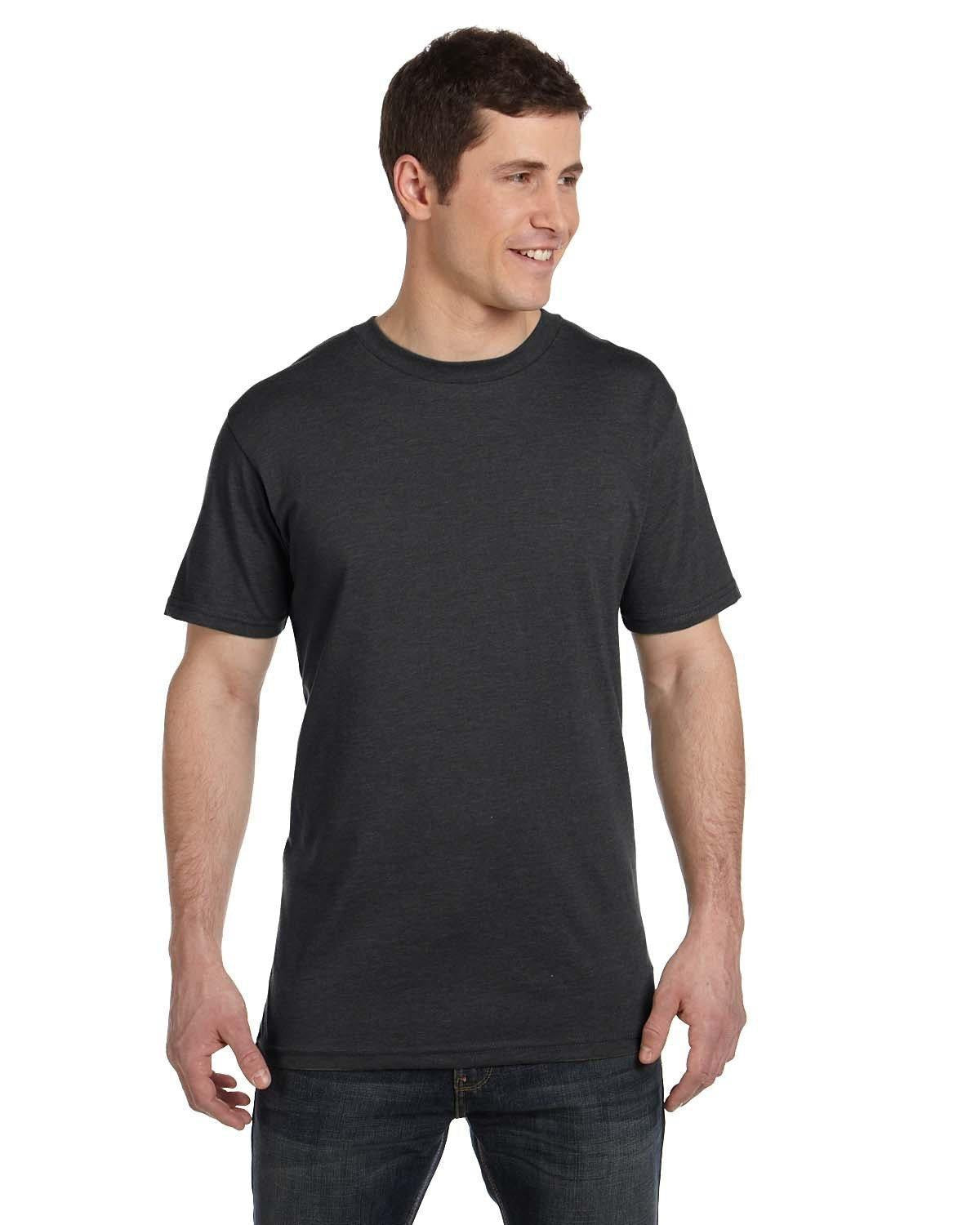 econscious 4.25 oz. Blended Eco T-Shirt-Men's T Shirts-econscious-Charcoal/Black-S-Thread Logic