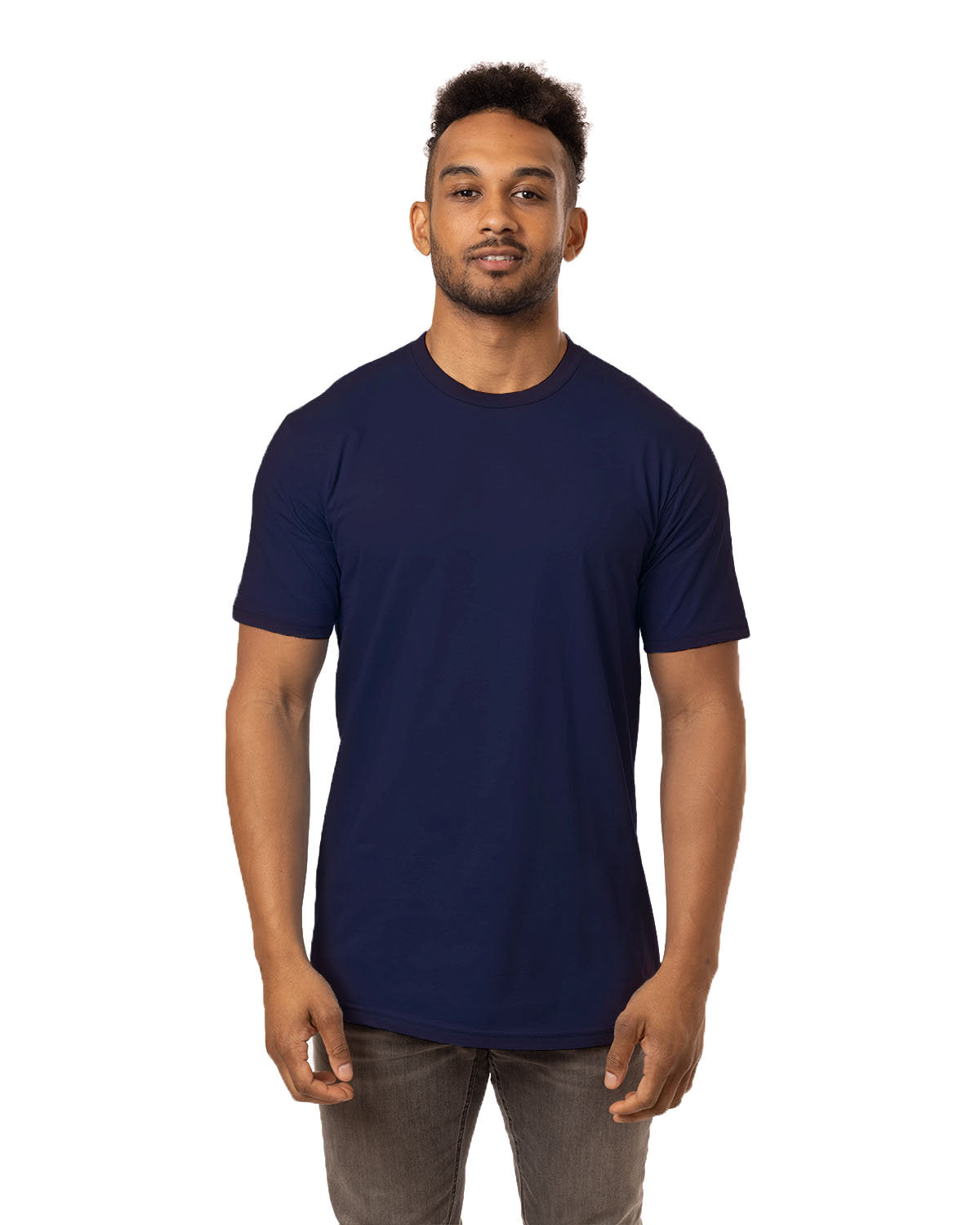 econscious 4.4 oz. Ringspun Fashion T-Shirt-Men's T Shirts-econscious-Navy-S-Thread Logic