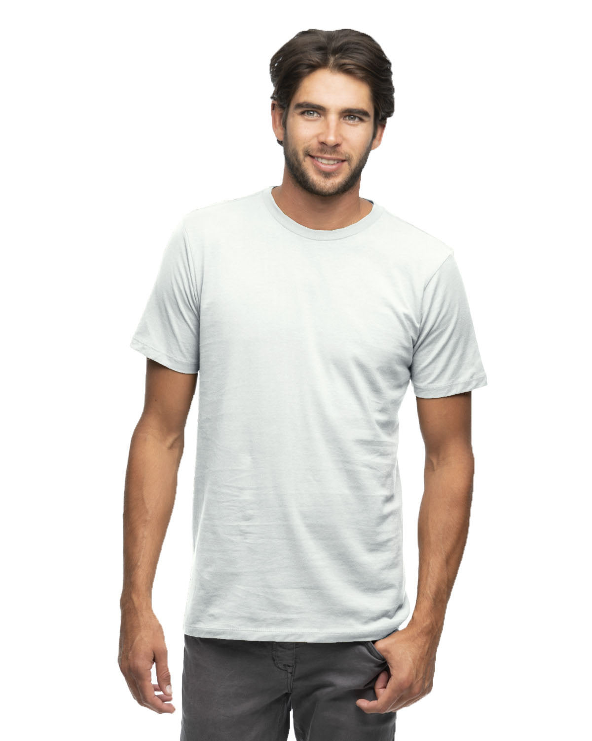 econscious 4.4 oz. Ringspun Fashion T-Shirt-Men's T Shirts-econscious-White-S-Thread Logic