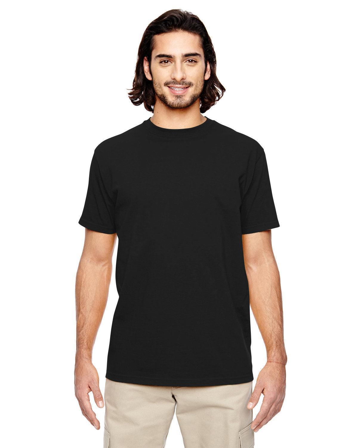 econscious 5.5 oz., 100% Organic Cotton Classic Short-Sleeve T-Shirt-Men's T Shirts-econscious-Black-S-Thread Logic