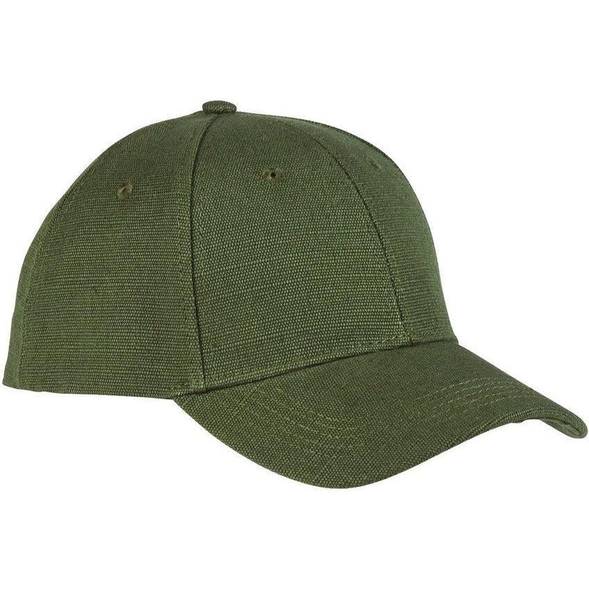 no-logo econscious 6.8 oz. Hemp Baseball Cap-Caps-econscious-Olive-OSFA-Thread Logic