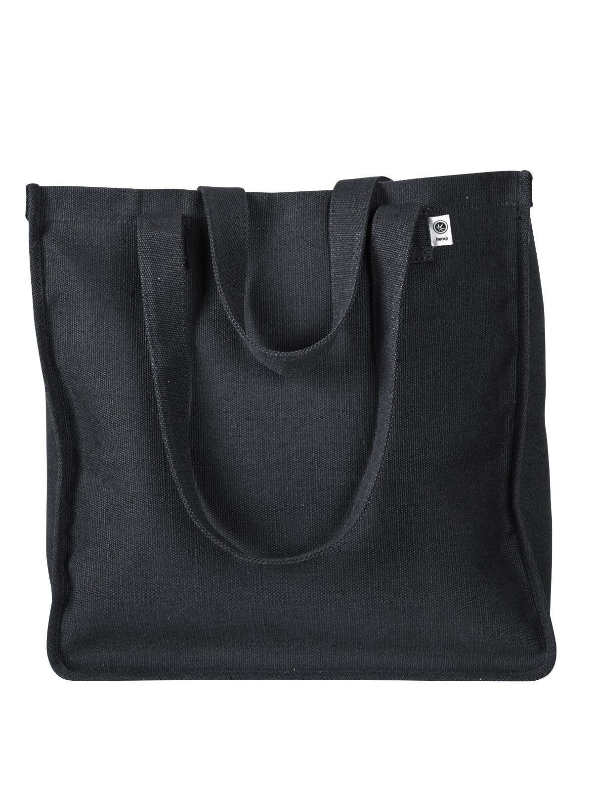 econscious 6.8 oz. Hemp Market Tote-Bags-econscious-Black-Thread Logic