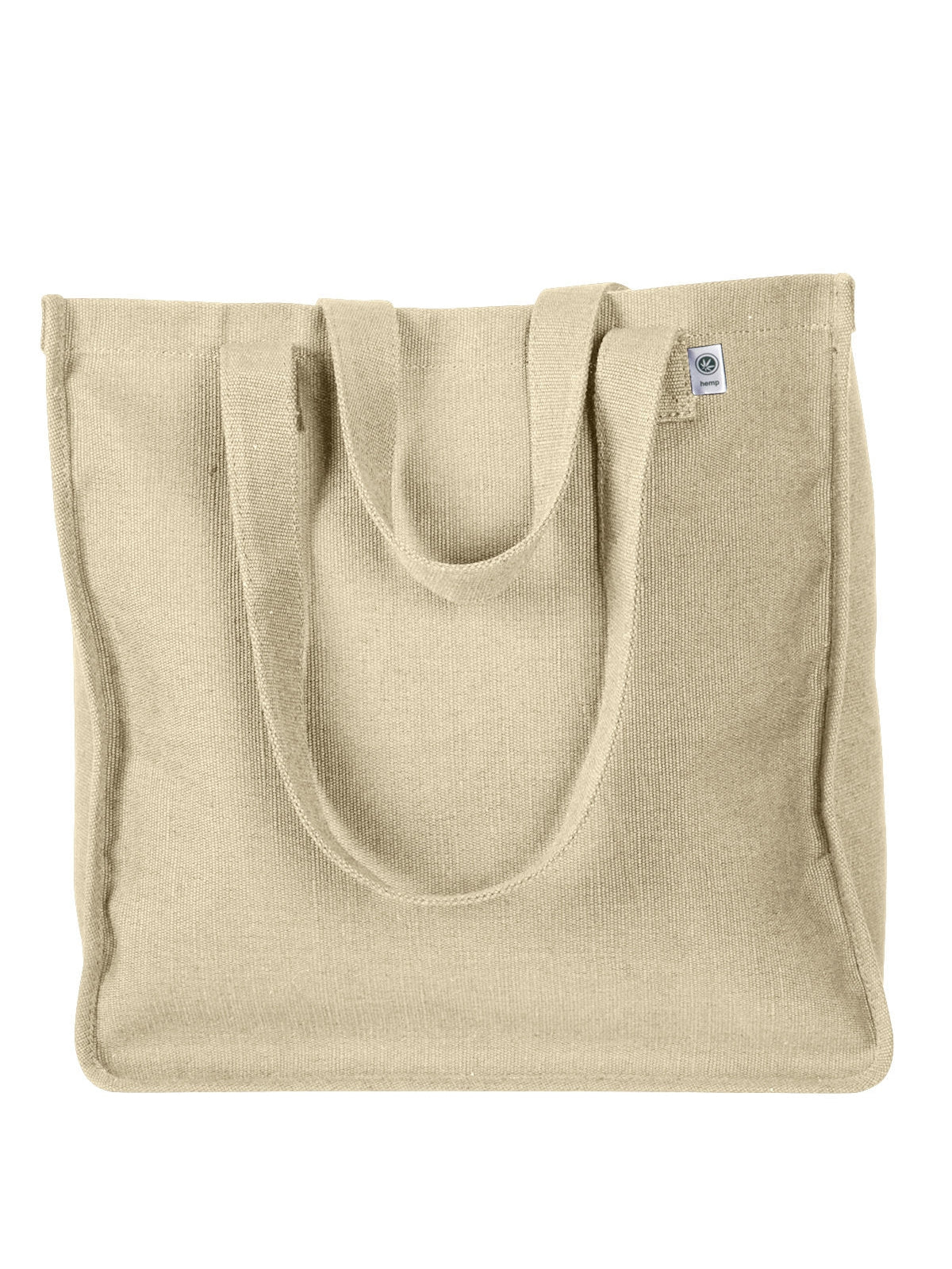 econscious 6.8 oz. Hemp Market Tote-Bags-econscious-Natural-Thread Logic