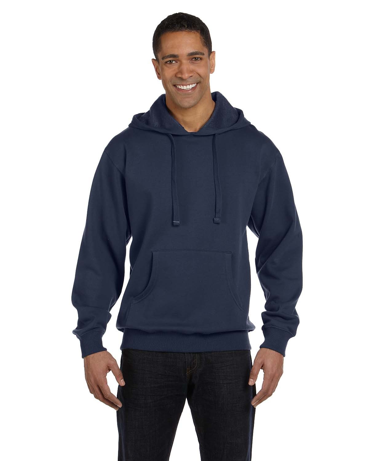 econscious 9 oz. Organic/Recycled Pullover Hood-Men's Layering-econscious-Pacific-S-Thread Logic