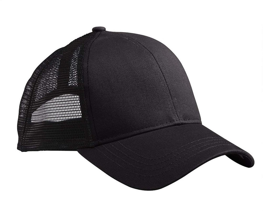 econscious Eco Trucker Organic/Recycled Hat-Caps-econscious-Black/Black-OSFA-Thread Logic no-logo