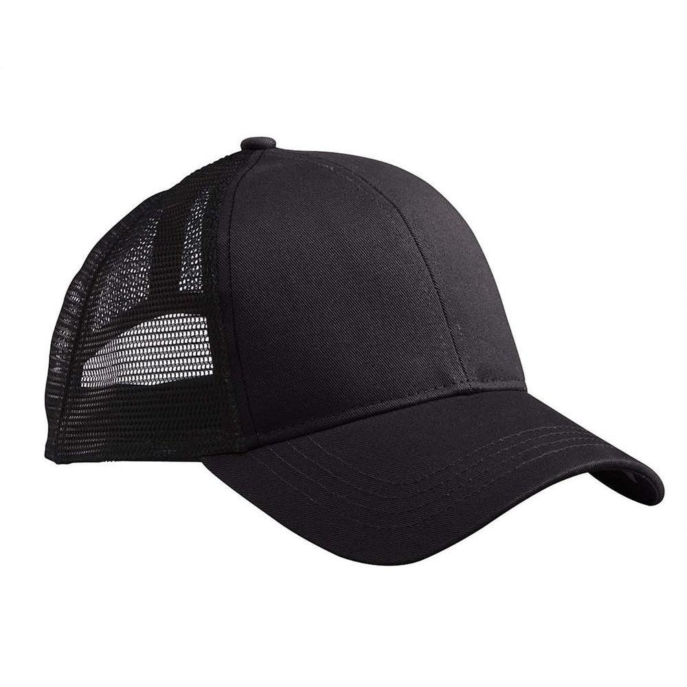 no-logo econscious Eco Trucker Organic/Recycled Hat-Caps-econscious-Black/Black-OSFA-Thread Logic