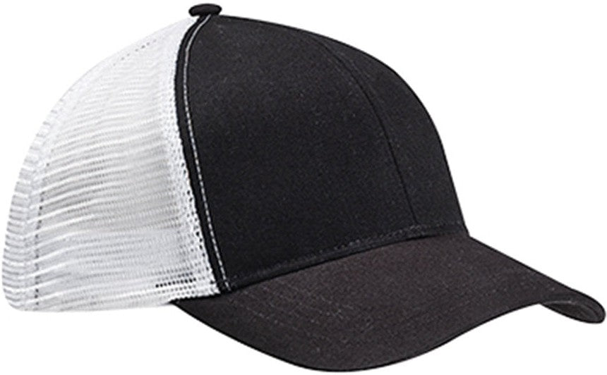 econscious Eco Trucker Organic/Recycled Hat-Caps-econscious-Black/White-OSFA-Thread Logic no-logo