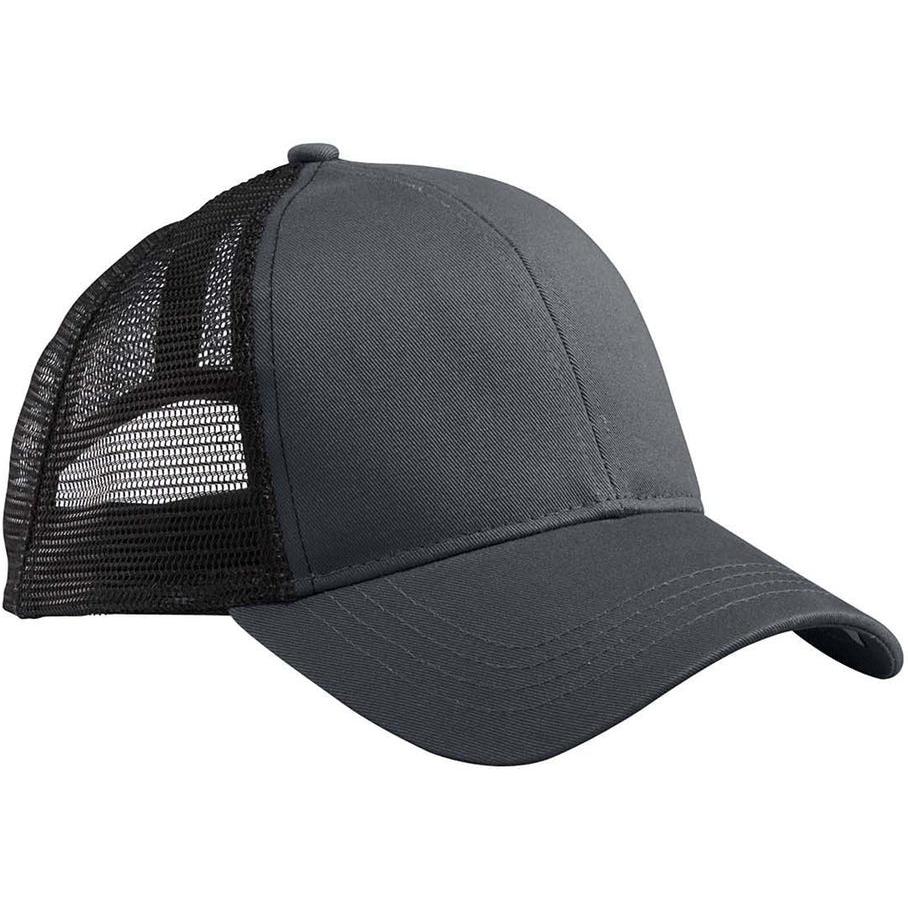 no-logo econscious Eco Trucker Organic/Recycled Hat-Caps-econscious-Charcoal/Black-OSFA-Thread Logic
