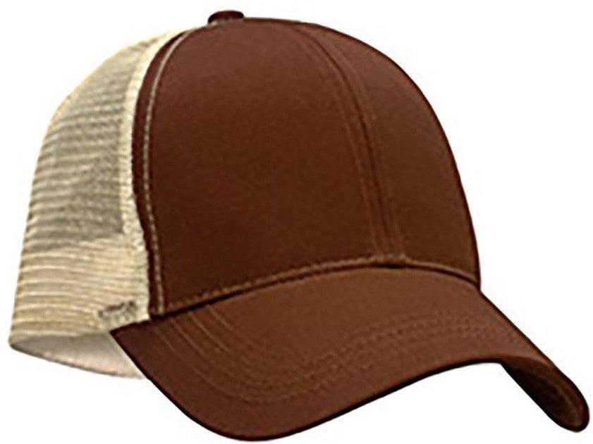 econscious Eco Trucker Organic/Recycled Hat-Caps-econscious-Earth/Oyster-OSFA-Thread Logic no-logo