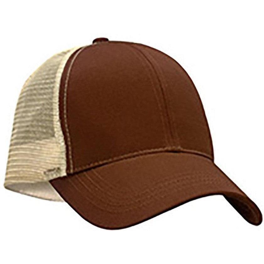 no-logo econscious Eco Trucker Organic/Recycled Hat-Caps-econscious-Earth/Oyster-OSFA-Thread Logic