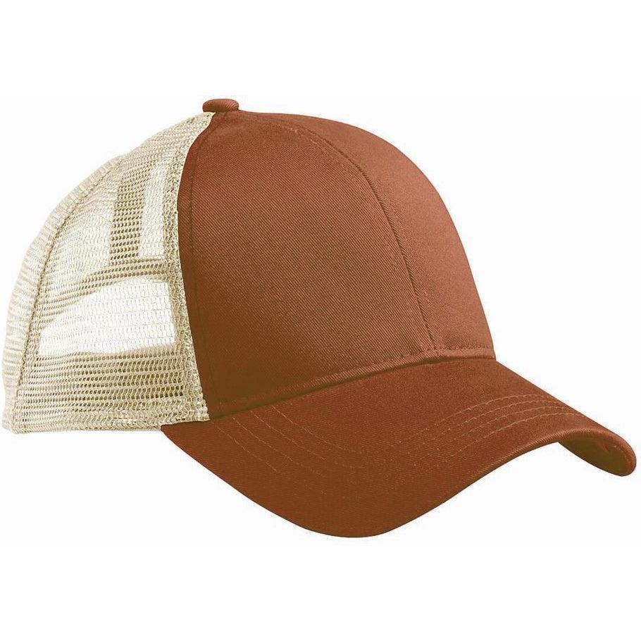 no-logo econscious Eco Trucker Organic/Recycled Hat-Caps-econscious-Legendary Brown/Oyster-OSFA-Thread Logic