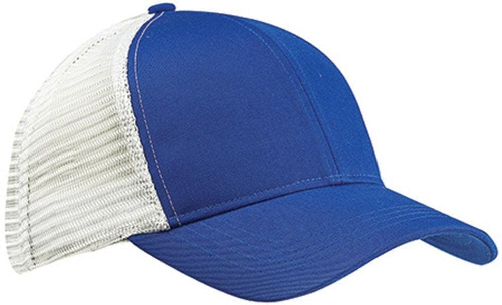 econscious Eco Trucker Organic/Recycled Hat-Caps-econscious-Royal/White-OSFA-Thread Logic no-logo