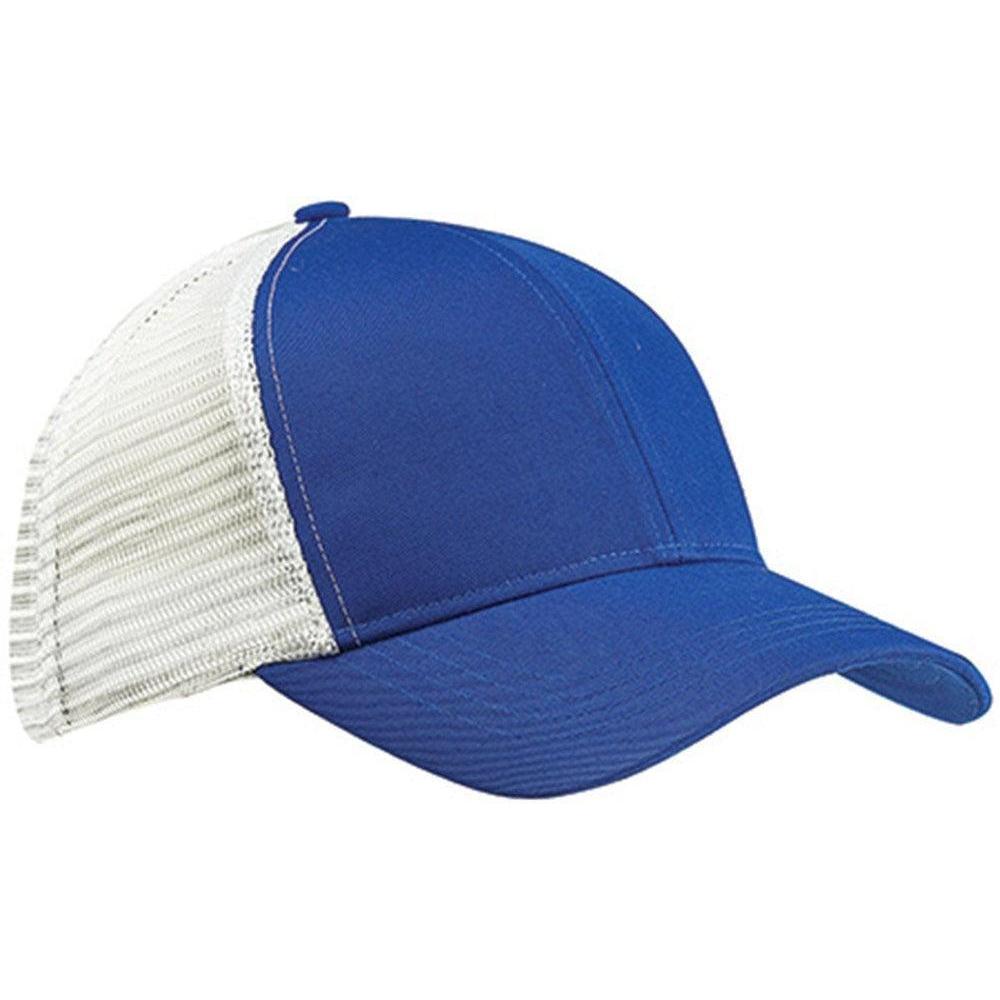 no-logo econscious Eco Trucker Organic/Recycled Hat-Caps-econscious-Royal/White-OSFA-Thread Logic