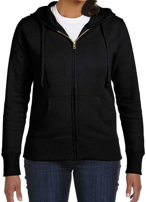 econscious Ladies 9 oz. Organic/Recycled Full-Zip Hood-Ladies Layering-Thread Logic