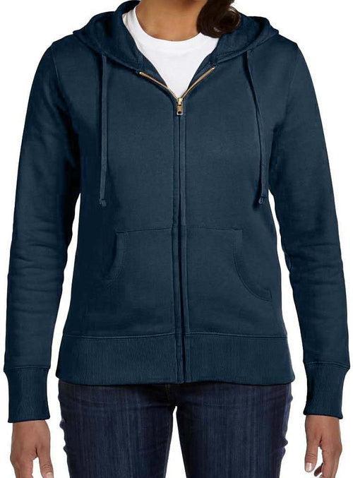 econscious Ladies 9 oz. Organic/Recycled Full-Zip Hood-Ladies Layering-Thread Logic