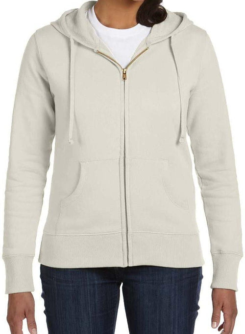 econscious Ladies 9 oz. Organic/Recycled Full-Zip Hood-Ladies Layering-Thread Logic