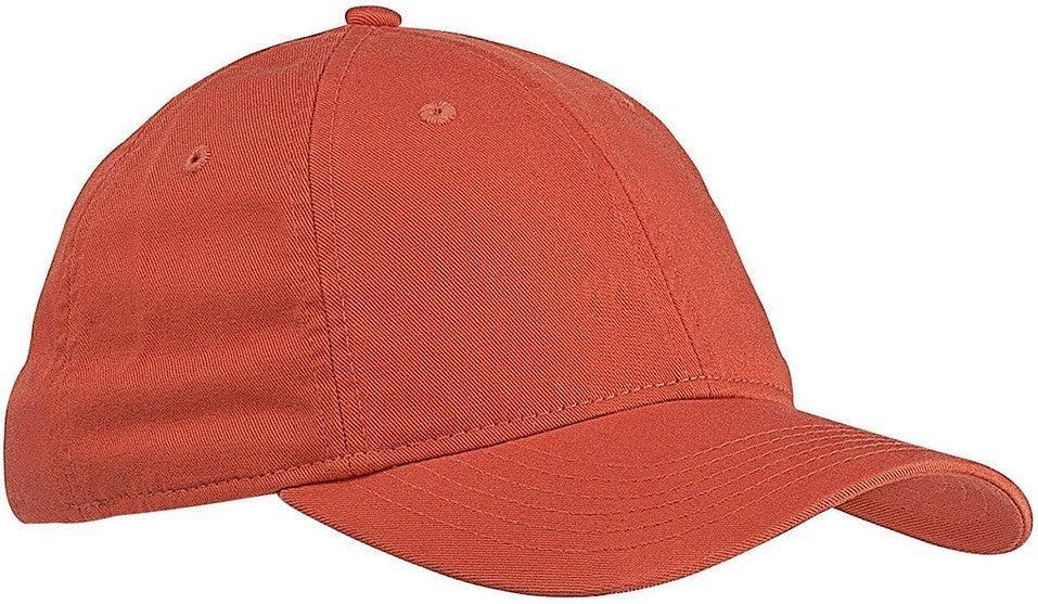 econscious Organic Cotton Twill Unstructured Baseball Hat-Caps-econscious-Orange Poppy-OSFA-Thread Logic no-logo