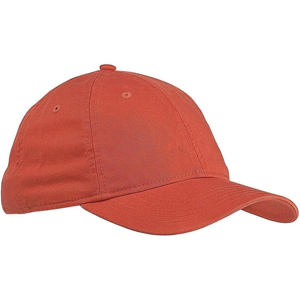 no-logo econscious Organic Cotton Twill Unstructured Baseball Hat-Caps-econscious-Orange Poppy-OSFA-Thread Logic