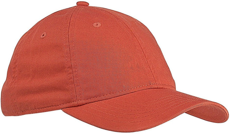  econscious Organic Cotton Twill Unstructured Baseball Hat-Caps-econscious-Orange Poppy-OSFA-Thread Logic no-logo