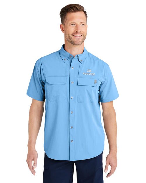 HUK Creekbed Short Sleeve Shirt Thread Logic