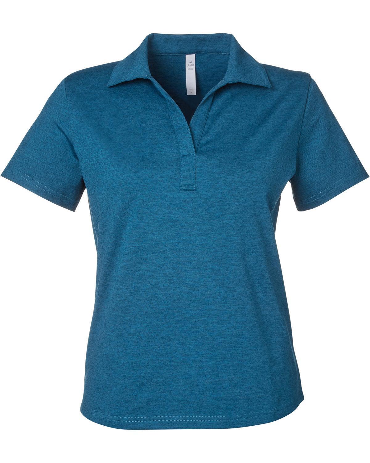 Glyder Women's Marbled Fairway Polo