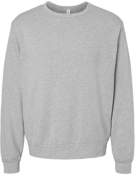 BELLA + CANVAS Sponge Fleece Classic Crewneck Sweatshirt-Bella&Canvas-Athletic Heather-XS-Thread Logic