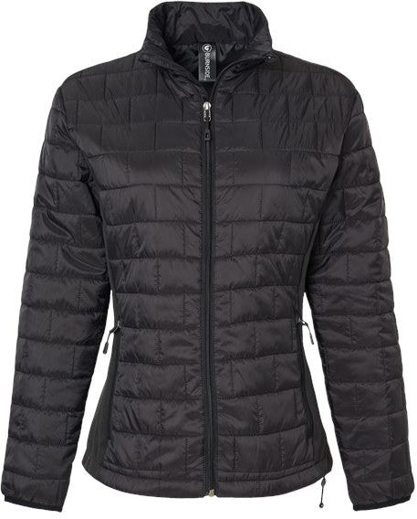 no-logo Burnside Ladies Element Puffer Jacket-Burnside-Black-S-Thread Logic