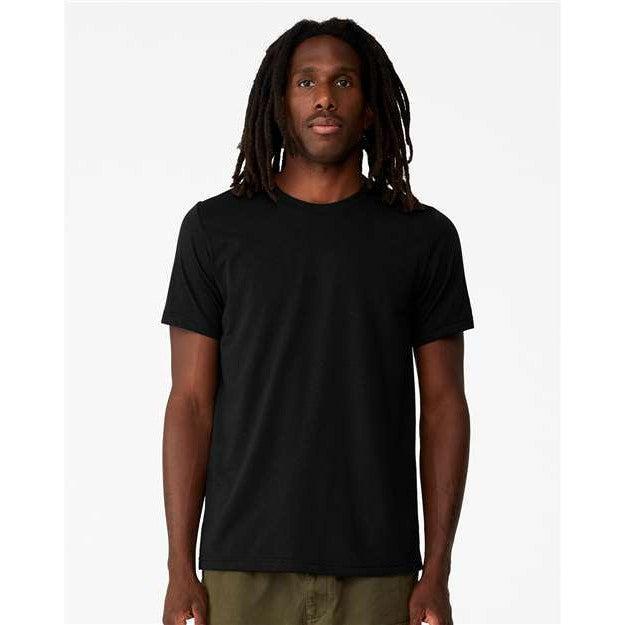 no-logo BELLA + CANVAS EcoMax Tee-Bella&Canvas-Black-XS-Thread Logic