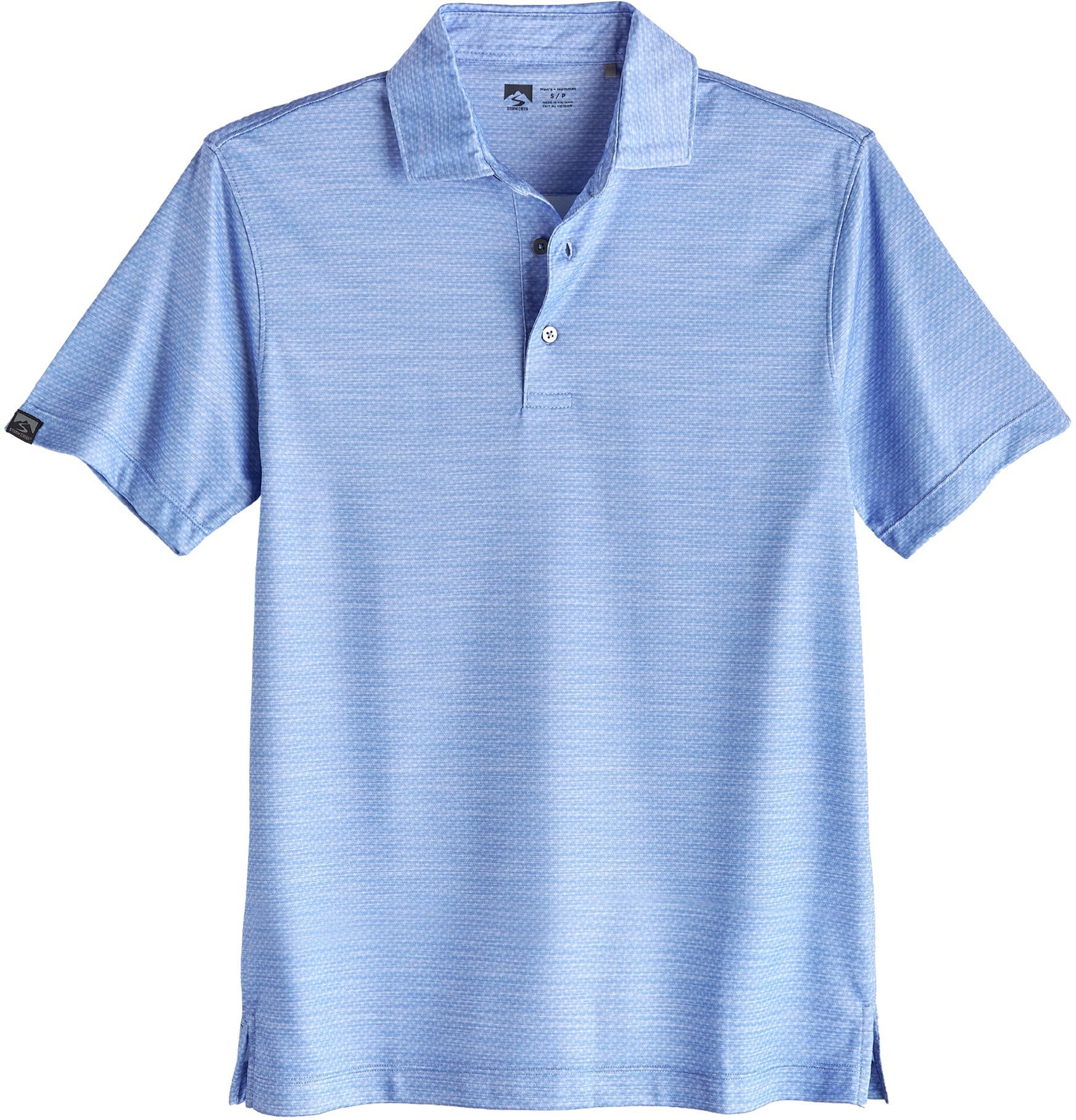 Storm Creek Unwinder Short Sleeve Bamboo Printed Polo