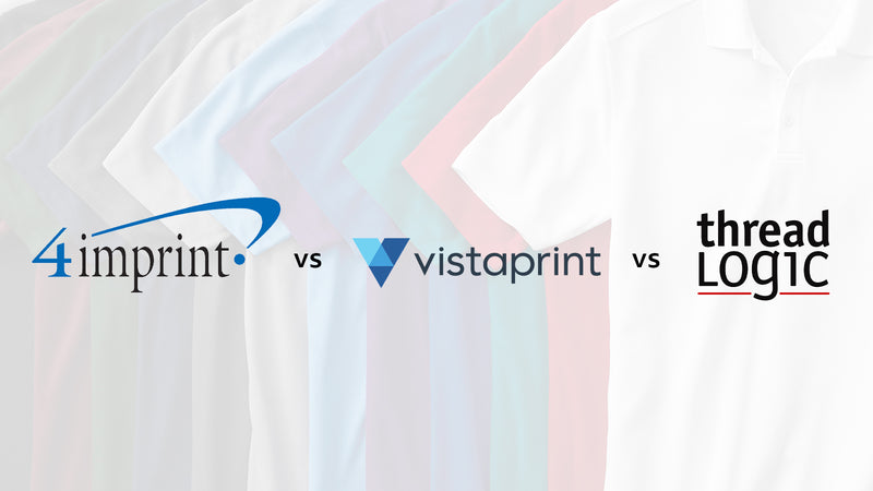 4Imprint vs Vistaprint vs Thread Logic