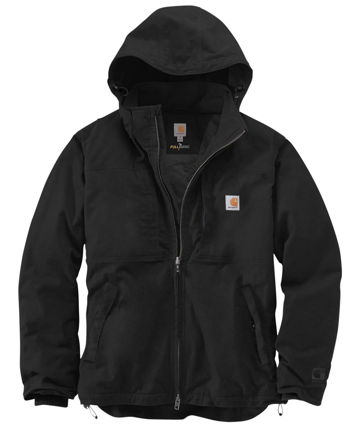 No-Logo CLOSEOUT - Carhartt Full Swing Cryder Jacket-Active-Carhartt-Black-S-Thread Logic