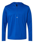 Adidas Lightweight Performance Quarter-Zip Hooded Pullover