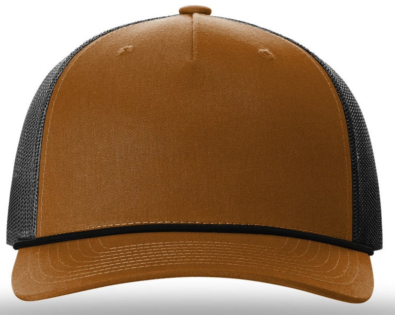 Richardson Five Panel Trucker With Rope