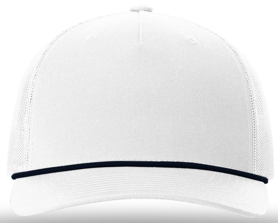 Richardson Five Panel Trucker With Rope