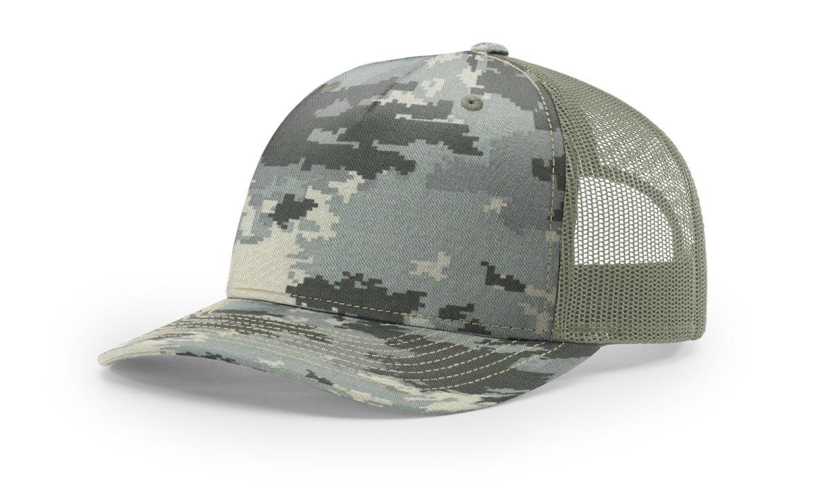no-logo Richardson Printed Five Panel Trucker-Richardson-Thread Logic