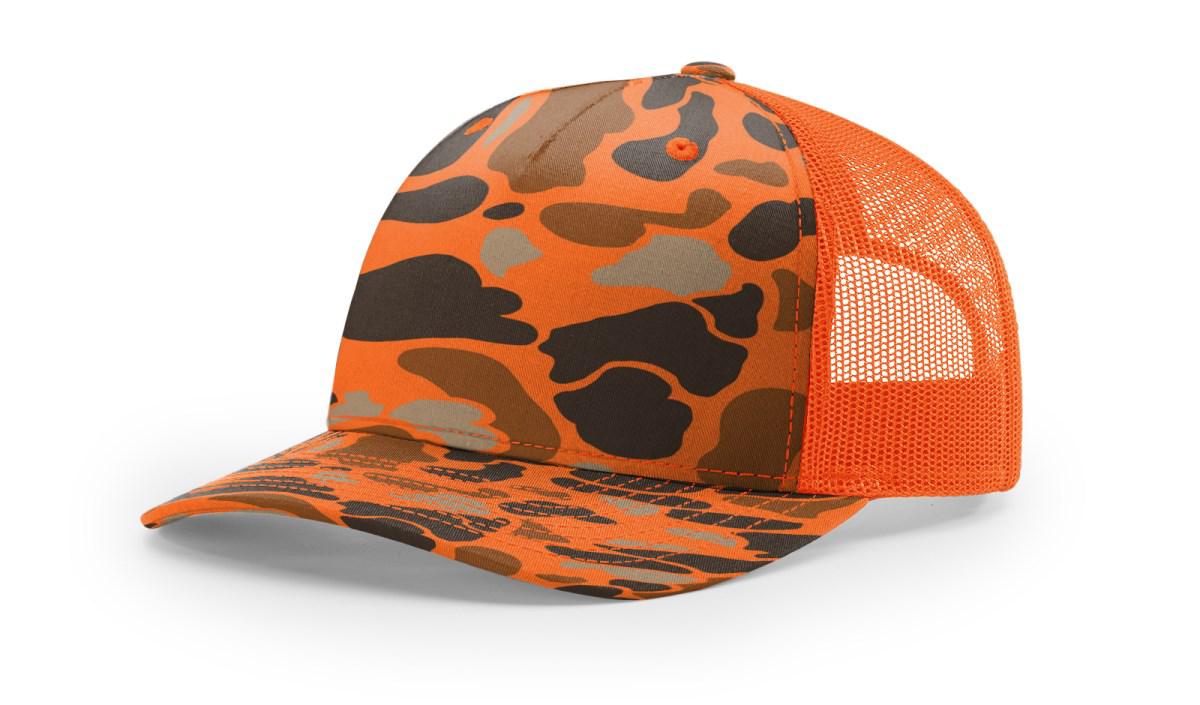 no-logo Richardson Printed Five Panel Trucker-Richardson-Thread Logic